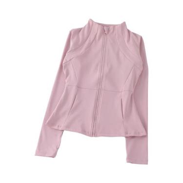 Imagem de Moletom Feminino De Manga Longa Para Yoga, Corta-Vento, Roupas Esporti