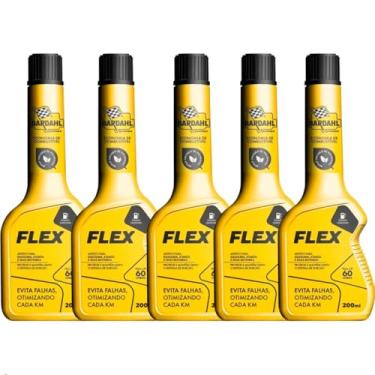 Imagem de Kit 5 Bardahl Aditivo Combustivel Flex 200ml Gasolina Etanol