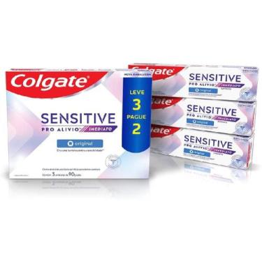 Imagem de Kit 6 Creme Dental Colgate Sensitiva Pro Alivio 90g Cada