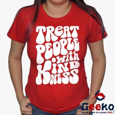 Imagem de Baby Look Harry Styles 100% Algodão - Treat People With Kindness - Pop