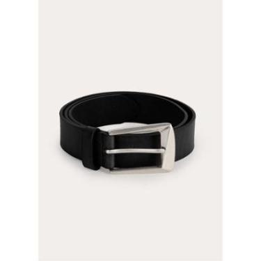 Imagem de Cinto Feminino Em Couro Com Fivela Prateada-Feminino