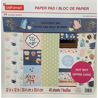 Imagem de Brewtiful Day Bloco de papel cartolina 30,5 x 30,5 cm da Craft Smart