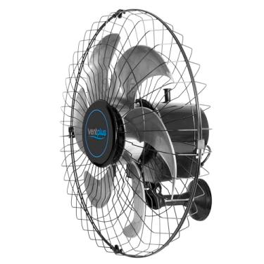 Imagem de ventilador de parede oscilante 50cm Bivolt Turbo (Preto)