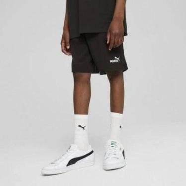 Imagem de Bermuda Puma Ess No. 1 Logo Jersey - Preto - Tam P-Masculino