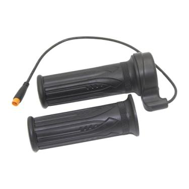 Imagem de YIJU Manopla de acelerador para bicicleta elétrica, manopla de acelerador para patinete elétrico para Q20 Cycling.