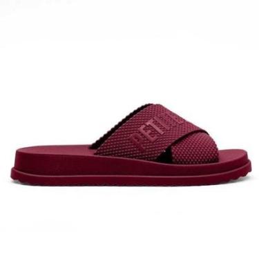 Imagem de Chinelo Slide Feminino Smash Merlot Petite Jolie PJ6812II-Feminino