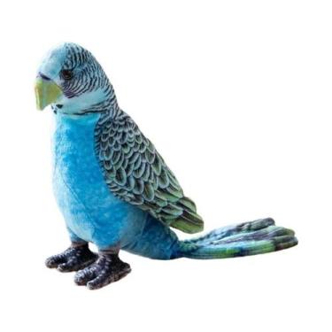 Imagem de Brinquedo De Pelúcia De Papagaio Fofo E Realista De 23CM, Boneco De Si