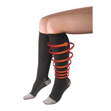 Imagem de Meias de Compressão para Vôos Unisex Tam 41-44 Uriel