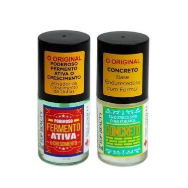 Imagem de Kit 2 bases SOS Unhas Top Beauty