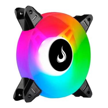Imagem de Ventoinha Rise Mode Aqua Motherboard, 120mm, ARGB, Preto - RM-MB-03-5V-Unissex