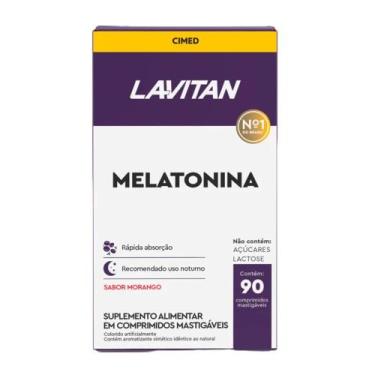 Imagem de Lavitan Melatonina Morango Com 150 Comprimidos - Cimed