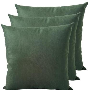 Imagem de Kit 3 Capas De Almofadas Sued 60x60 Extra Grande Com Zíper - INGRID BO