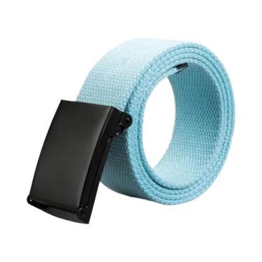 Imagem de Cinto Tático Unissex De 38cm Em Lona, Cinto Casual De Luxo Para Jeans 