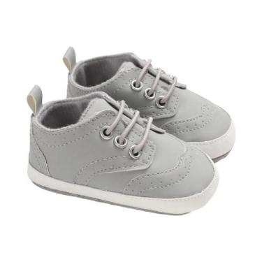 Imagem de Sapatos De Caminhada Para Bebês Com Solado Macio Estilo Britânico Prim