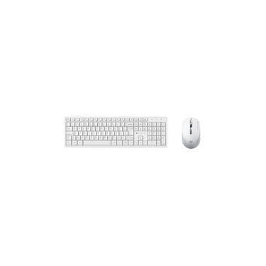Imagem de Kit Office Sem Fio Machenike Teclado K120, Mouse M610, 1600 DPI, 5 Botões, Branco - JJ02GM00J