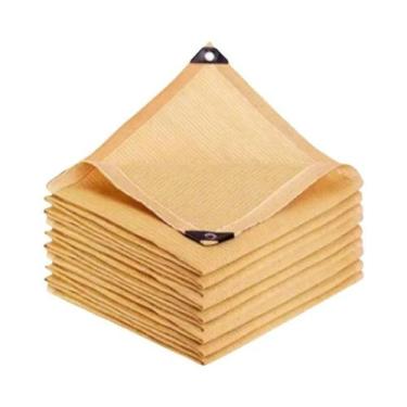 Imagem de Rede De Sombreamento Para Jardim Em HDPE Bege Com Proteção UV, Toldo P