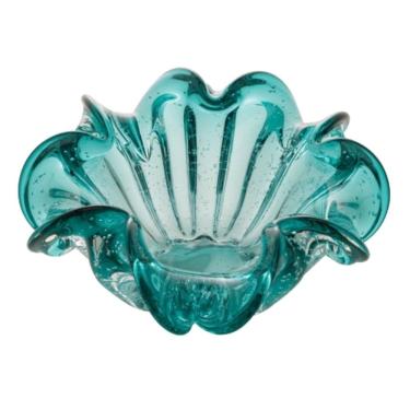 Imagem de Centro de Mesa Decorativo de Vidro Murano Italy Tiffany 21x10cm Wolff