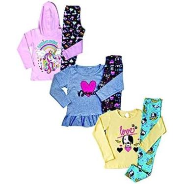 Imagem de Roupa Infantil Juvenil Menina Com 3 Conjuntos de Inverno - CANOAH CONF