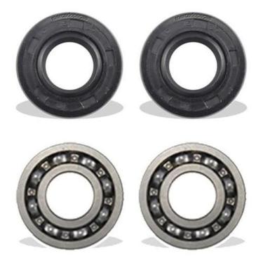 Imagem de Retentores + Rolamentos Para Roçadeira Stihl Fs80 Fs85 Ka85 - Mercadop