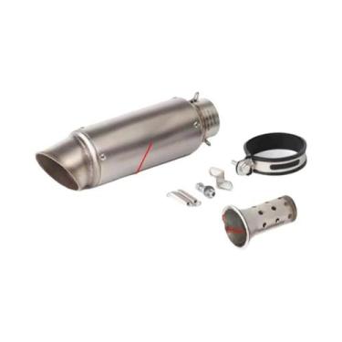 Imagem de Silenciador De Escape Universal Em Fibra De Carbono 51/60mm DB Killer 