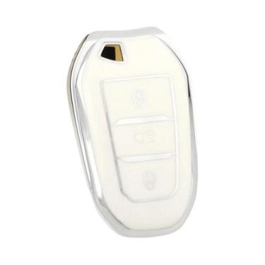 Imagem de Capa Protetora De Chave Inteligente TPU Para Peugeot Citroën 2008 3008