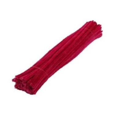 Imagem de Hastes De Chenille Coloridas 30cm Para Artesanato Infantil DIY Brinque