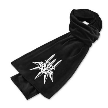 Imagem de Lenço Nier: xale de inverno Automatas Anime Pashmina 170x34cm - Yiweis