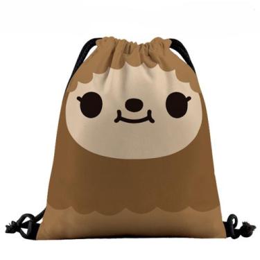 Imagem de Mochila com cordão Anime Toca com impressão 3D para crianças - yiweisa