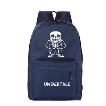 Imagem de Mochila Undertales Sans Cartoon Kids School Oxford 31x13x45cm - Yiweis