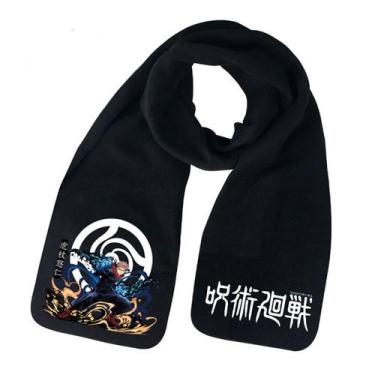 Imagem de Lenço Jujutsus Kaisens Anime Pashmina Winter Furry 160x25cm - Yiweisai