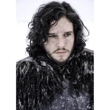 Imagem de Pôster: arte de parede, decoração, jogos de tronos, Jon Snow, anime re