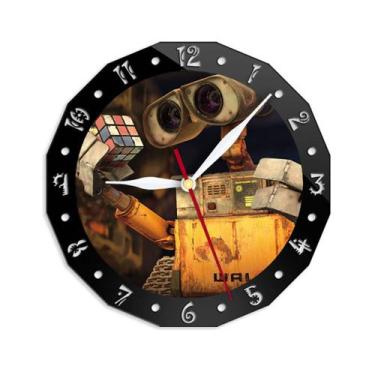Imagem de Relógio de parede WallerRobots Anime Silent Non Ticking 30cm - yiweisa