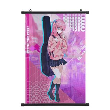 Imagem de Pintura de arte de parede em tela Bocchis Rocks Gotohs Historis Anime 