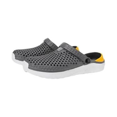 Imagem de Sandálias De Praia Masculinas Leves Com Combinação De Cores Para Ativi