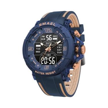 Imagem de Relógio Esportivo À Prova d'Água SMAEL 8140, Relógio De Quartzo Fashio