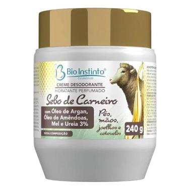 Imagem de Creme Hidratante Sebo De Carneiro Com Óleo De Argan 240g  Bio Instinto