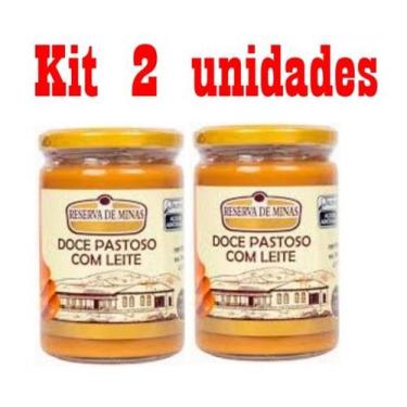 Imagem de kit 2 Doce Pastoso com Leite Reserva de Minas 650g DIRETO DA FÁBRICA P