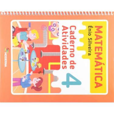 Imagem de Livro - Matemática - 4º ano - Caderno de Atividades - moderna
