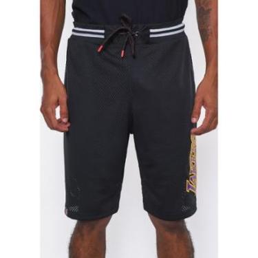 Imagem de Bermuda NBA Sintética Mesh Los Angeles Lakers Masculino-Masculino
