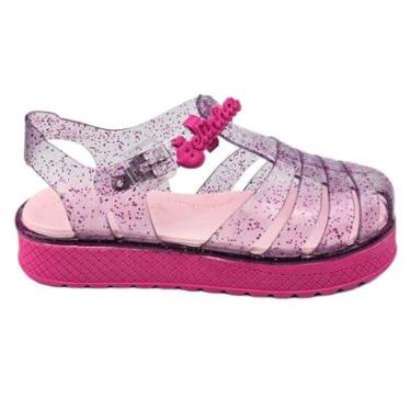 Imagem de Sandália Kidy Gloss Belinha Rosa Infantil Conforto Original-Unissex