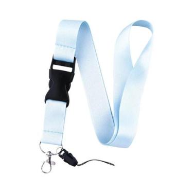 Imagem de Cordão De Pescoço Com Estampa De Borboleta E Lua, Suporte Para Crachá 