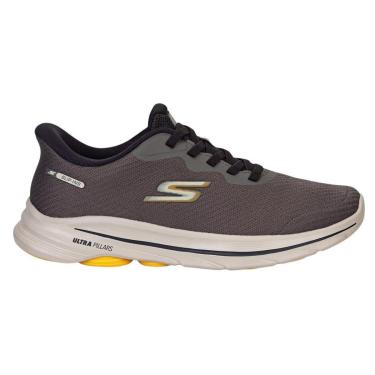 Imagem de Tênis Skechers Go Walk Duro Masculino Cinza-Masculino