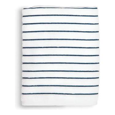 Imagem de Toalha listrada gigante piscina praia hotel pousada 80x150cm - Congrat