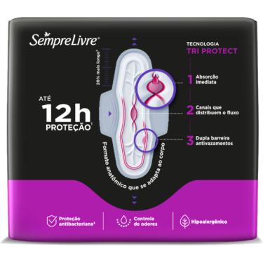 Imagem de Absorvente Adapt Plus Noite e Dia 32 Unidades Sempre Livre Proteção 10 Horas