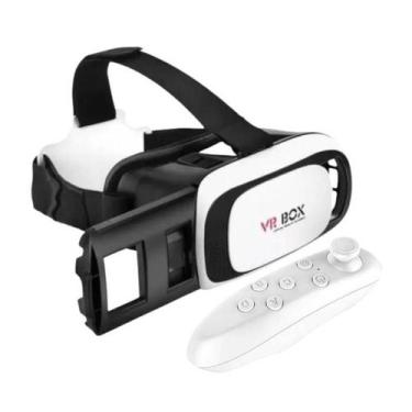Imagem de Kit 2 Óculos Vr Box Realidade Virtual 3D com Controle Remoto - B2