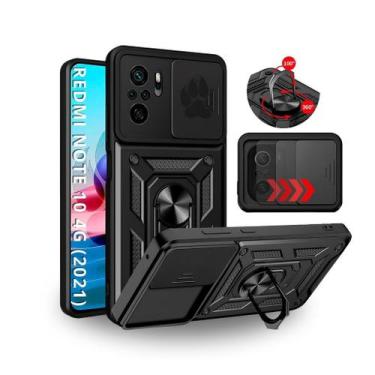 Imagem de Capa Capinha Armor Militar Redmi Note 12 5g Anti Impacto Proteção Câme