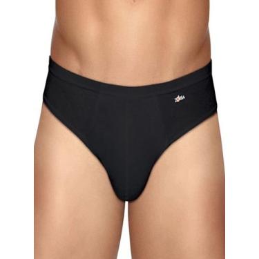 Imagem de Cueca Slip Zorba 0772 Masculina Algodão T. P/GG, P, 15, Preto
