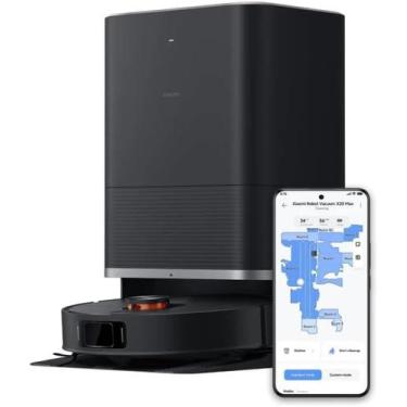 Imagem de Robô Aspirador X20 Max 220V com Alexa, 8000Pa, Mapeamento Inteligente,