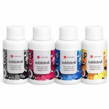 Imagem de Kit Tinta Sublimática Gênesis 100ml 04 Cores - Genesis