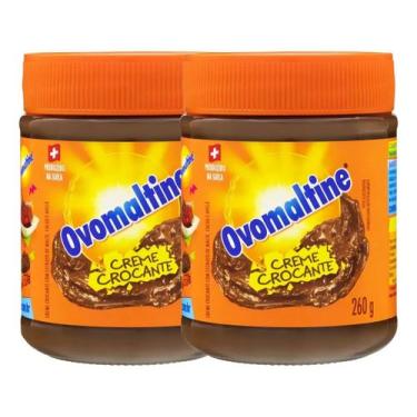 Imagem de Kit 2 Ovomaltine Pote Creme Crocante 260g
